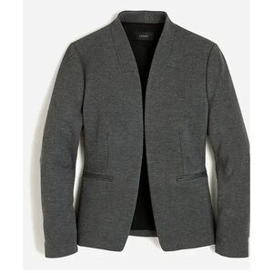 J Crew Going Out Blazer Gray Size 2